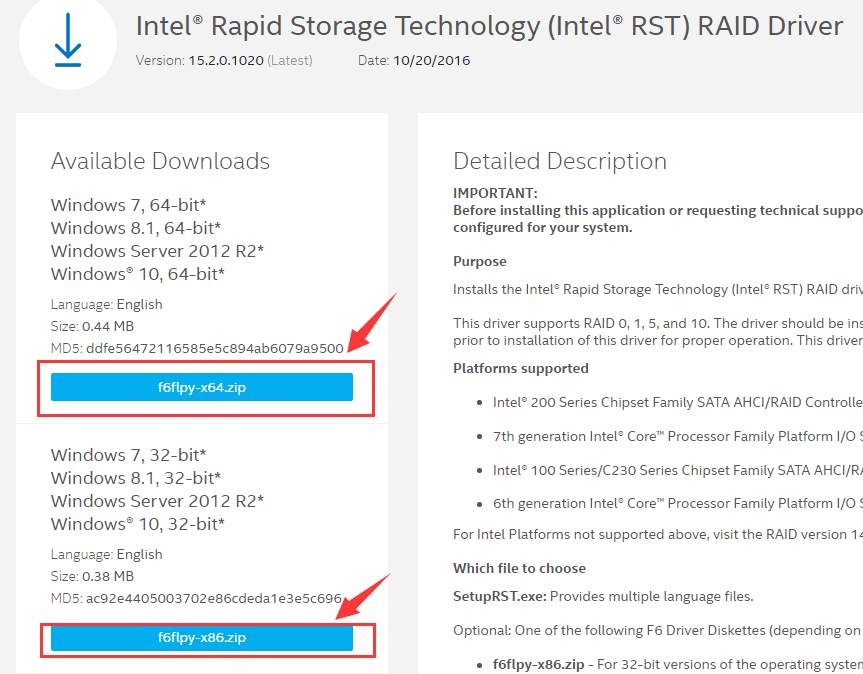 Intel rapid storage technology rst drivers for mac